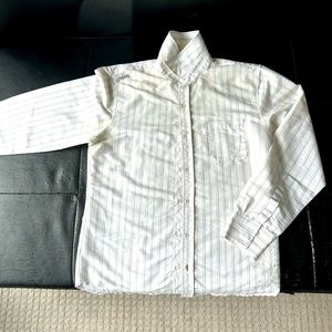 White lined dress shirt QuickSilver